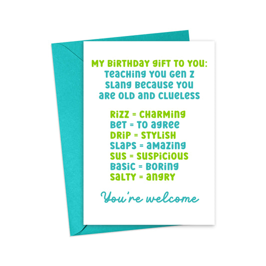 Sassy Birthday Cards for Men Funny Birthday Greeting Cards
