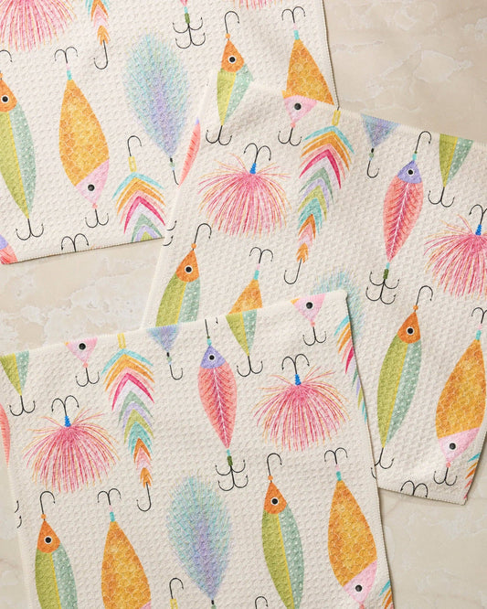Tackle Box Dishcloth Set