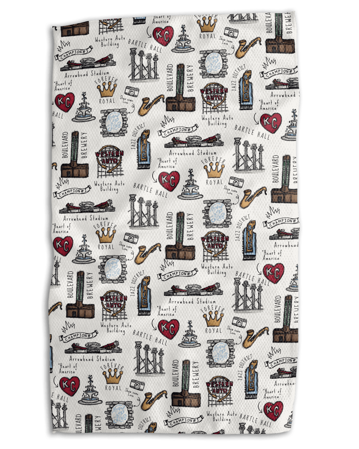 Kansas City Prouder Kitchen Towel