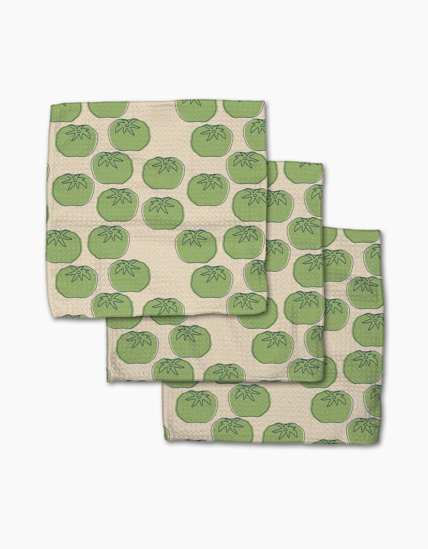 Green Tomatoes Dishcloth Set