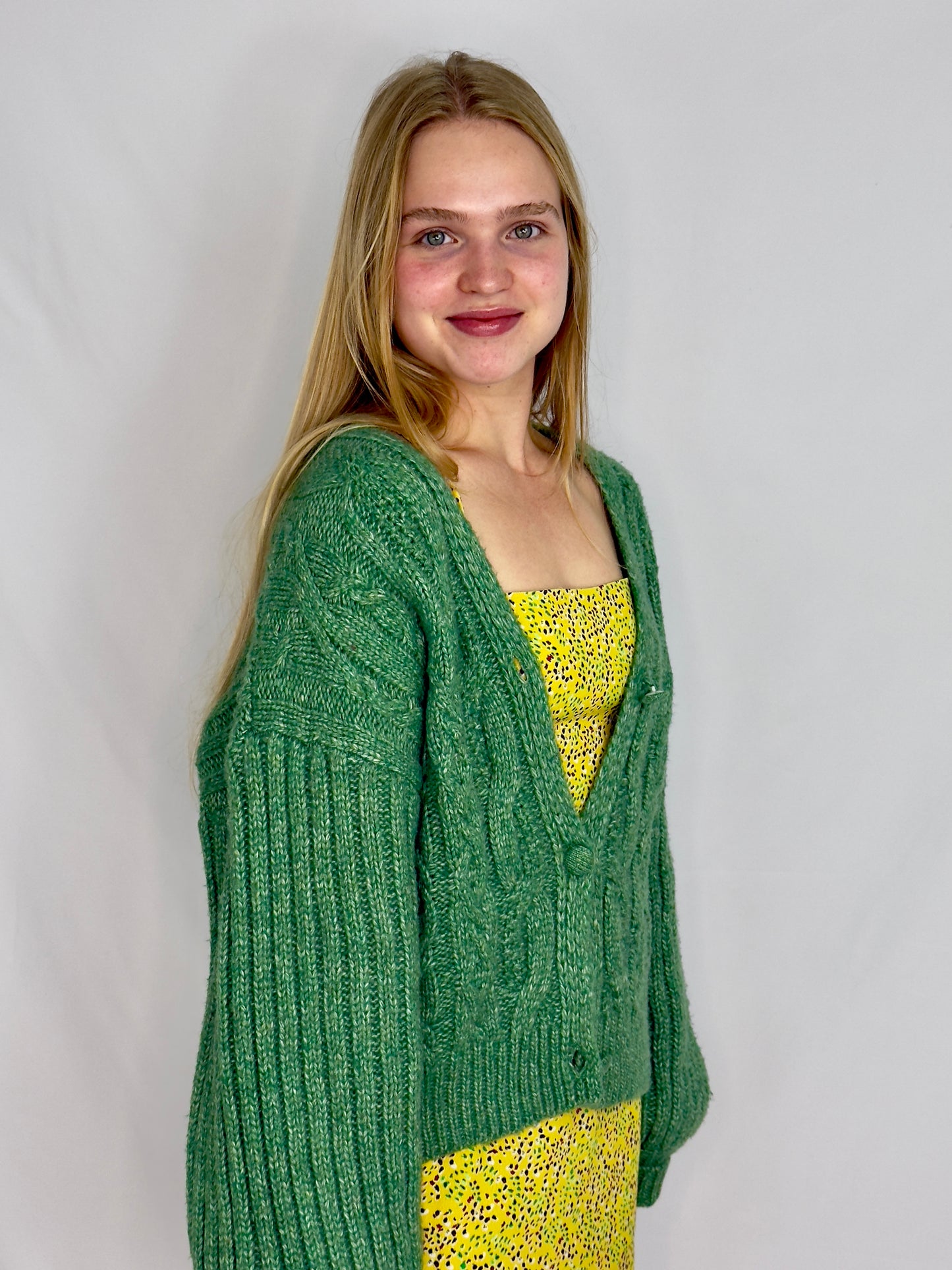 US Matcha Cardi - Green