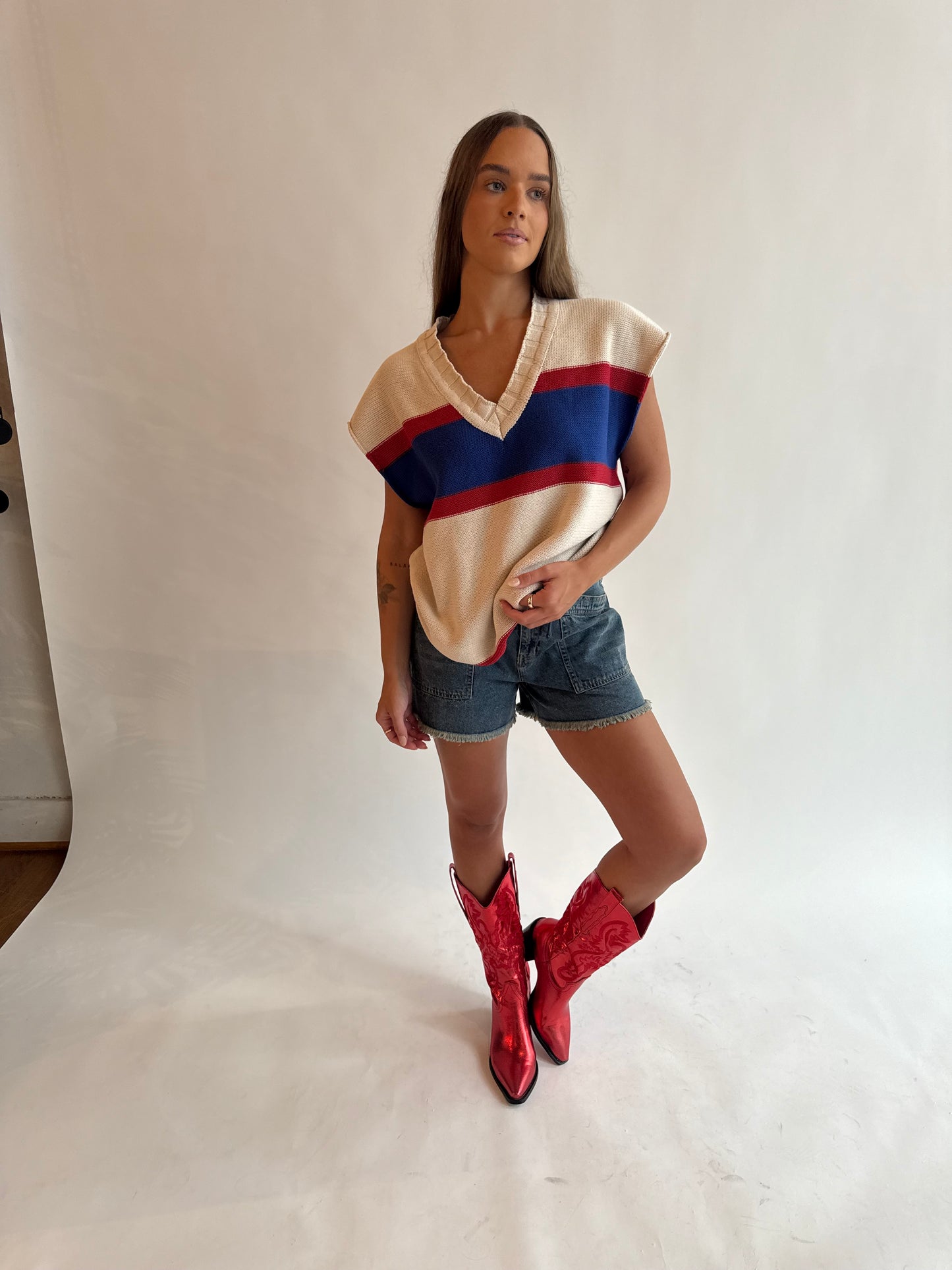 Pep rally sweater vest