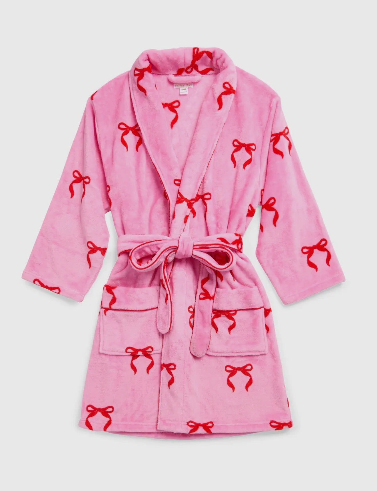 Cozy bow robe
