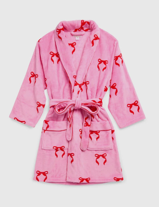 Cozy bow robe