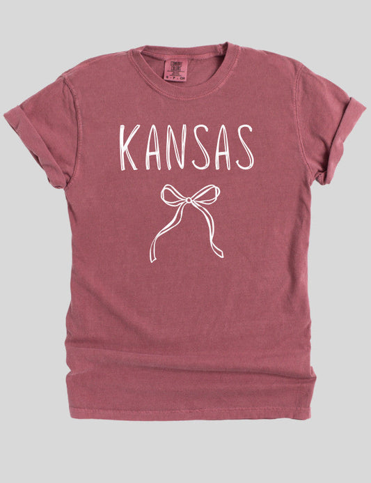 Kansas Bow Tee