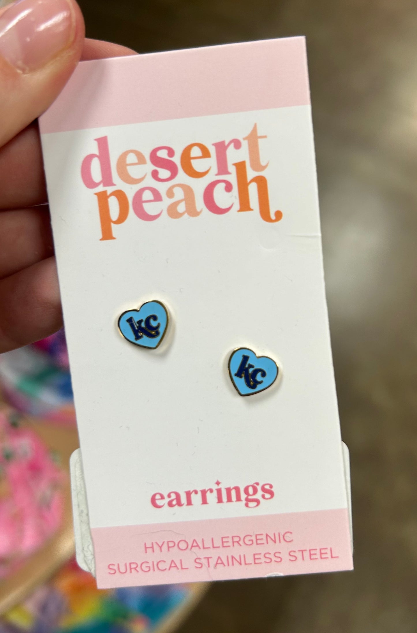 KC Royals Earrings