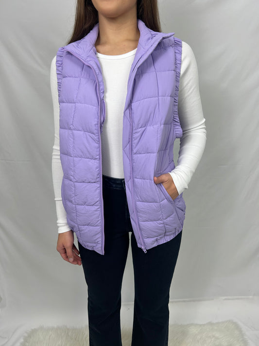 Edeline vest- Lavender