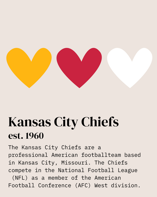 KC heart Pantone Print