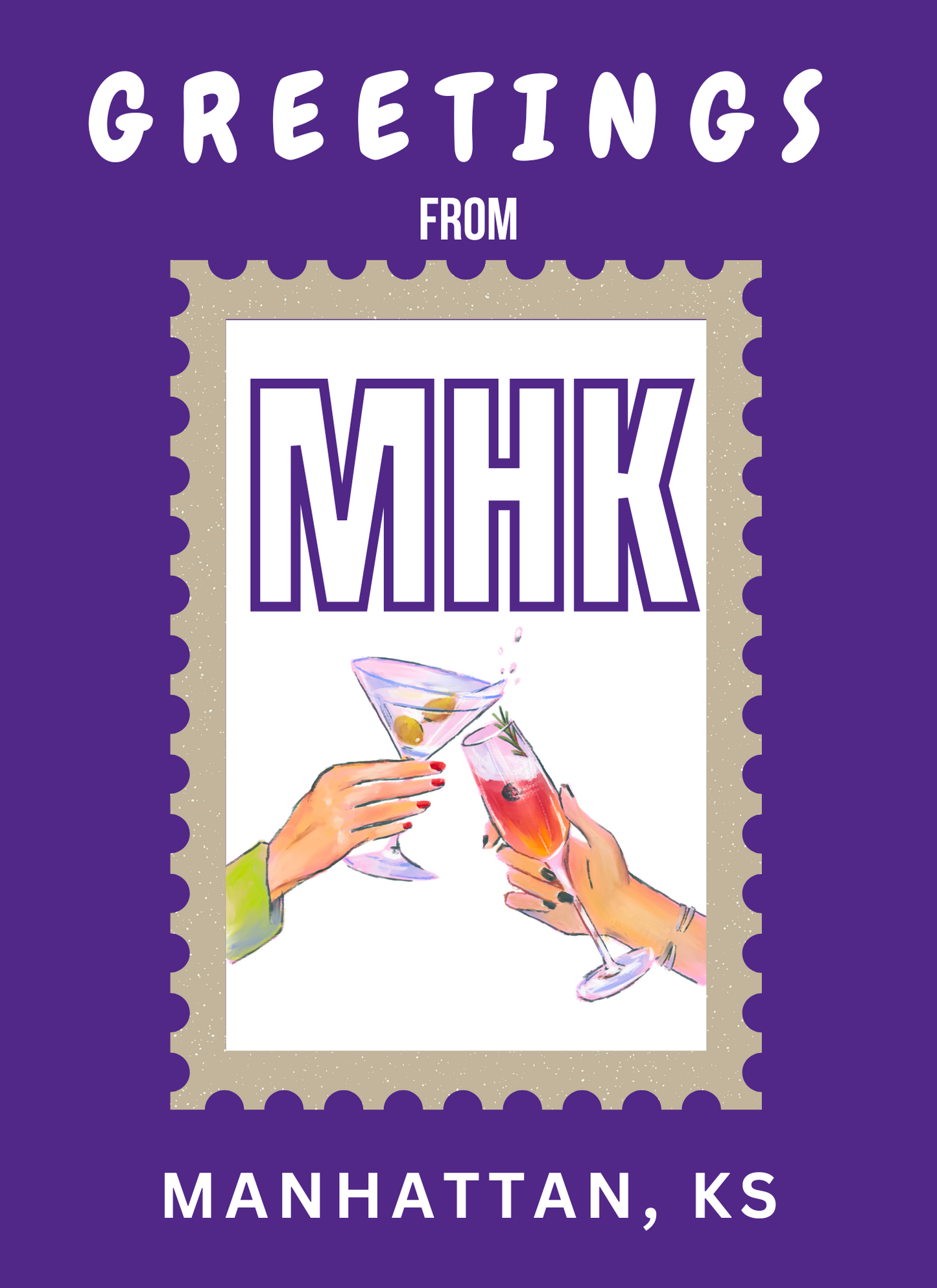 Greetings from MHK print