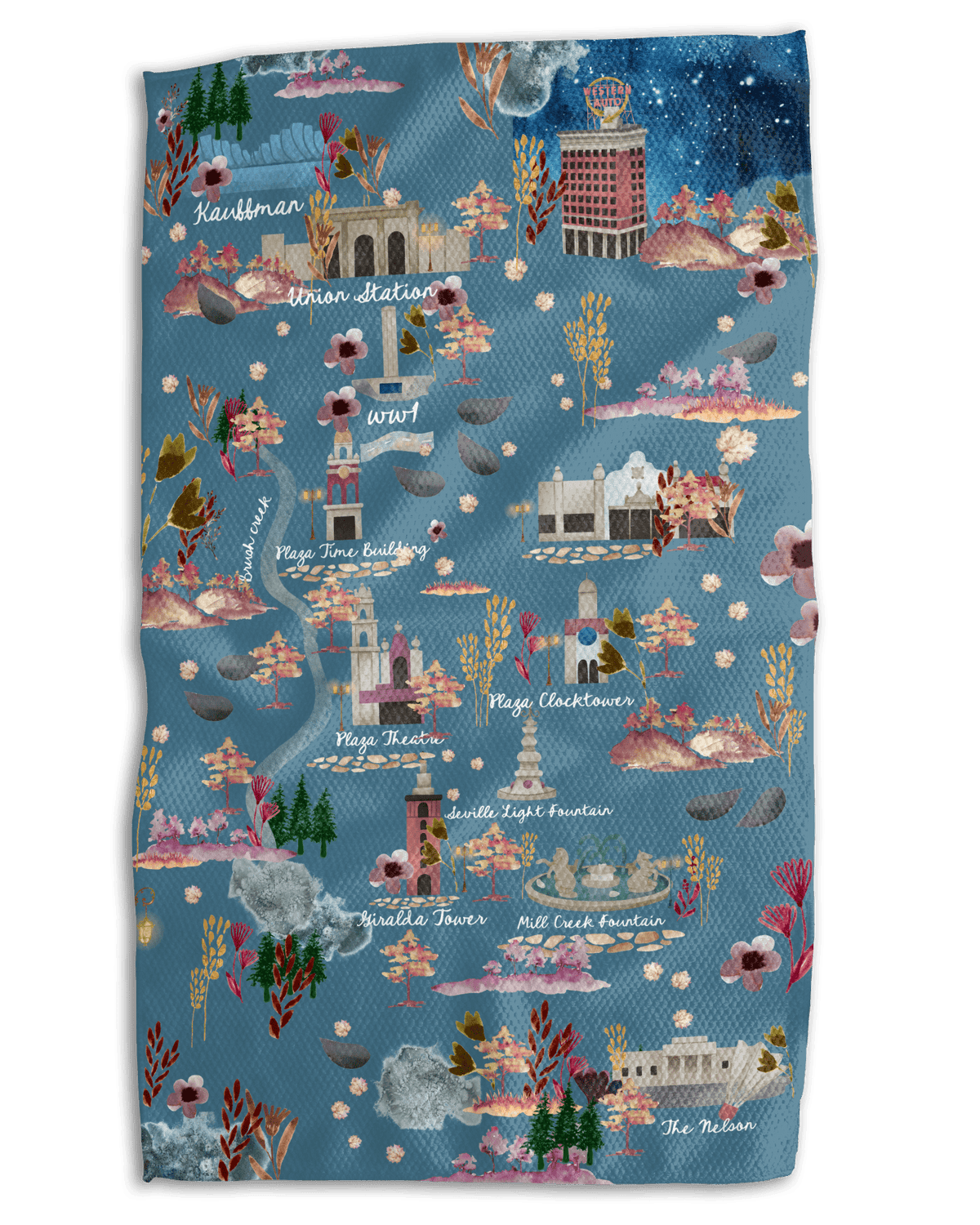 Picture Perfect KC Fall Kitchen Towel