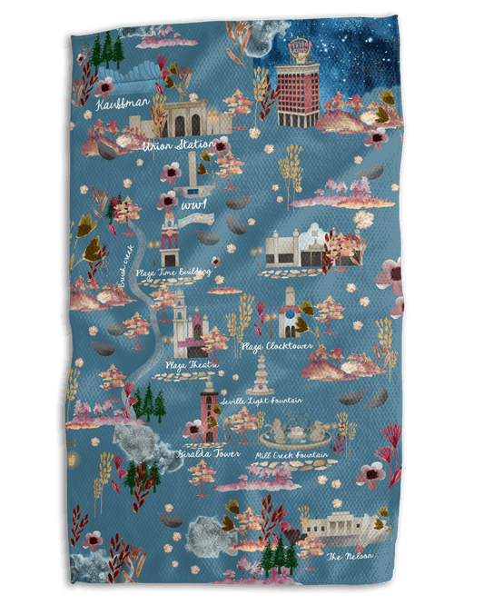 Picture Perfect KC Fall Kitchen Towel