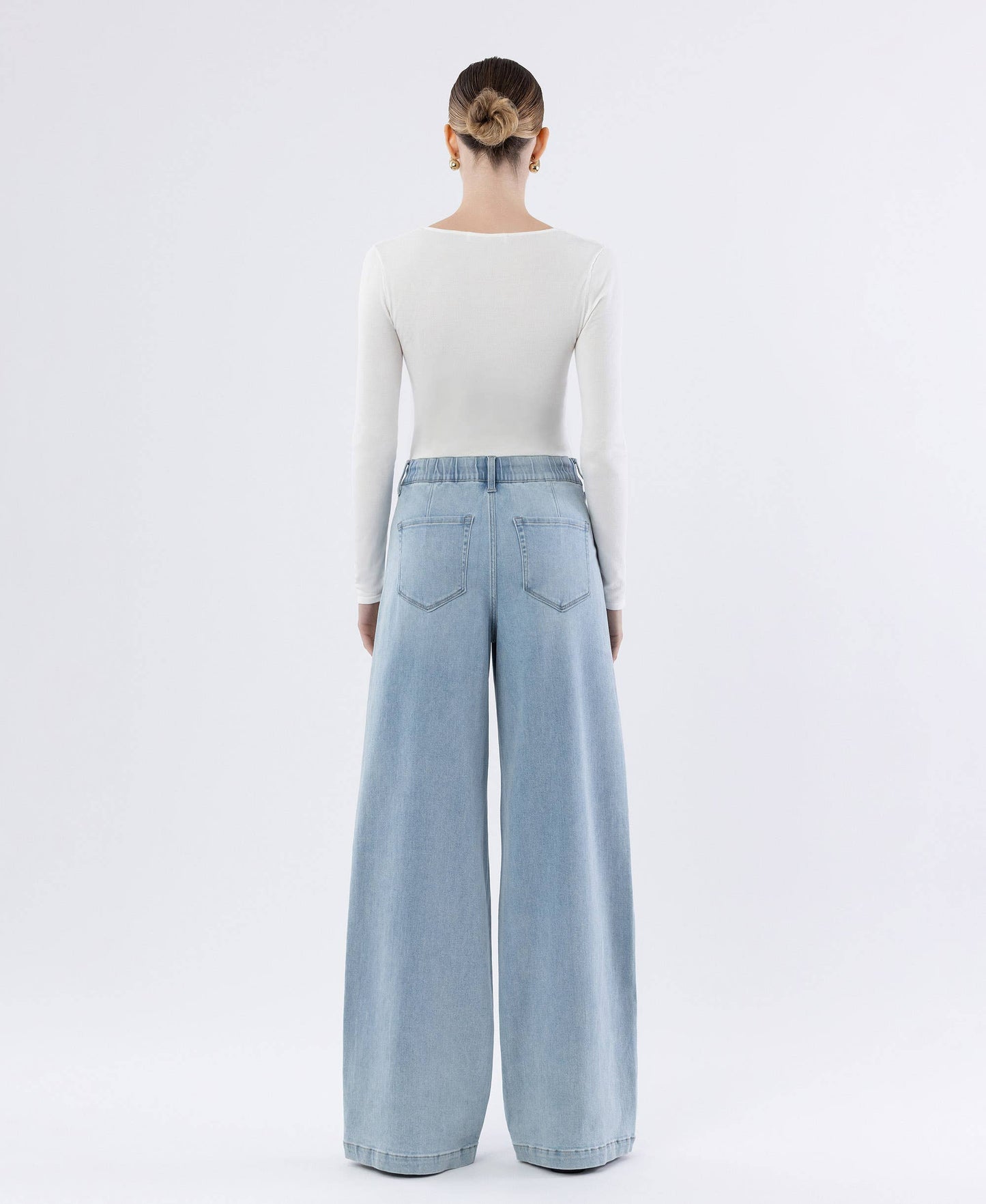 DRAWCORD ELASTIC WB WIDE LEG