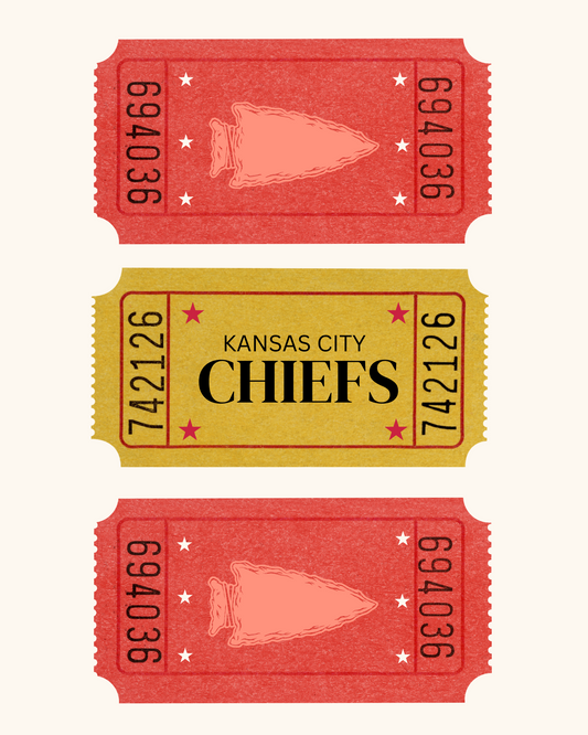 Chiefs Stamped Print