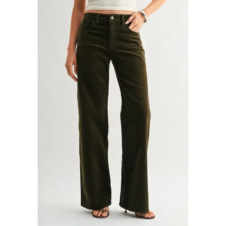 Olive Green Corduroy pants
