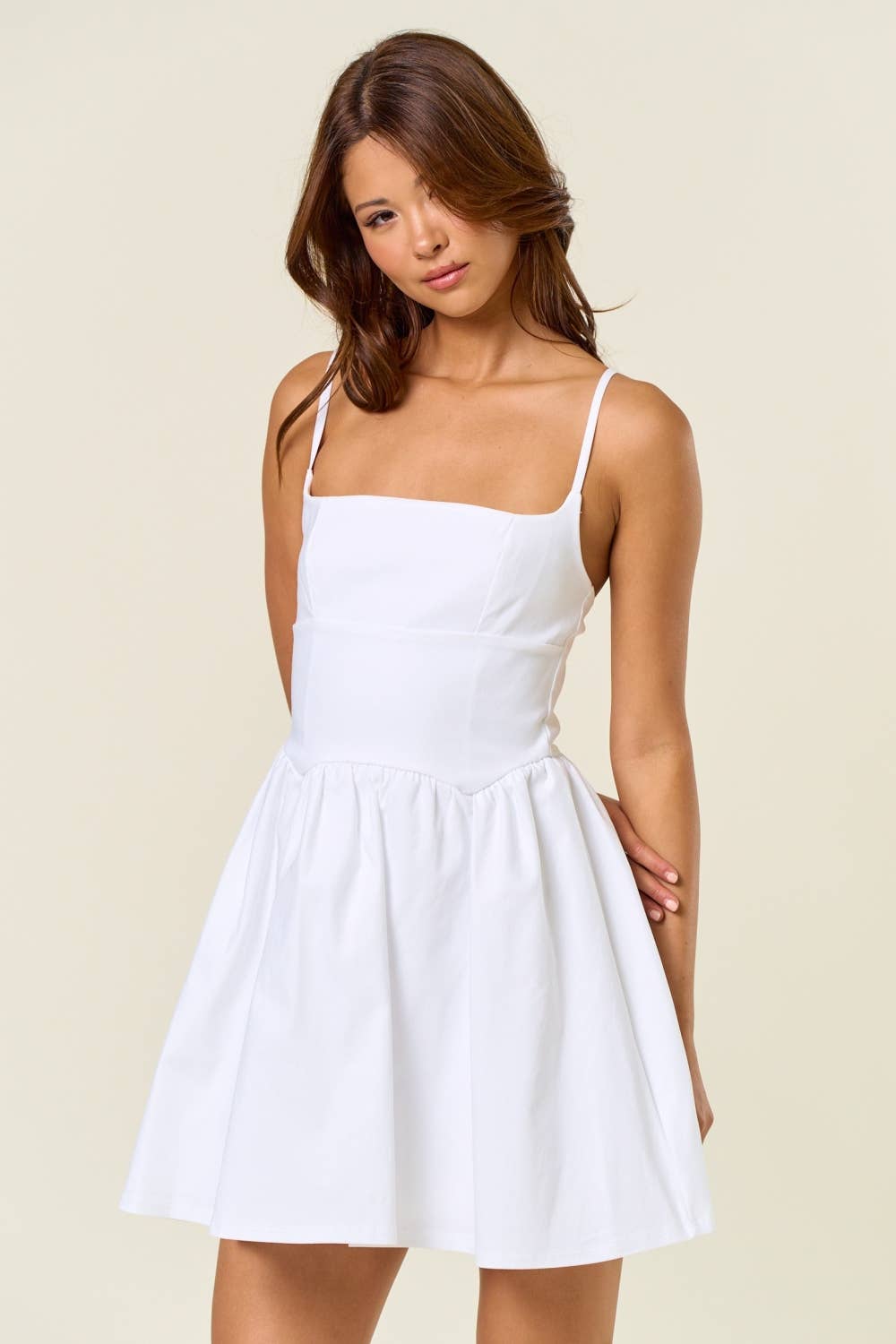 Fit & Flare Mini Dress