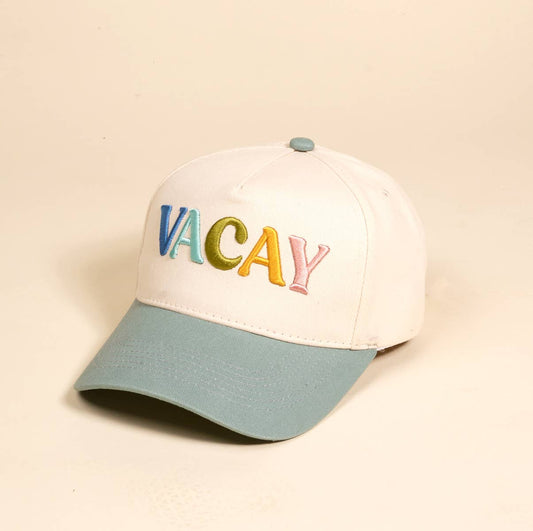 Classic Canvas Hat–Vacay
