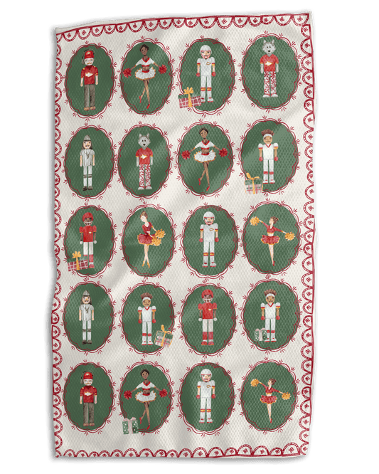 KC Nutcracker Line-up Kitchen Towel