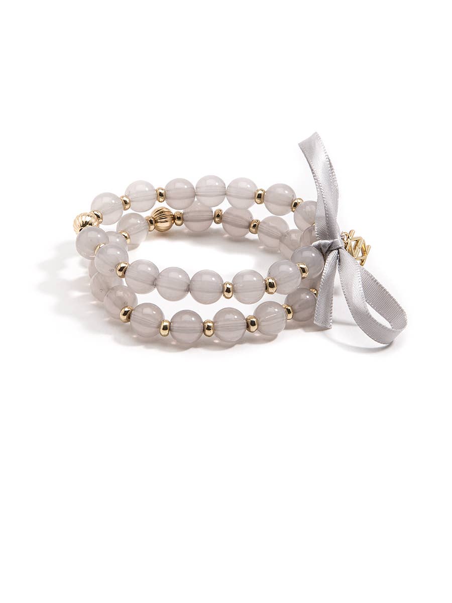 Double Beaded Bauble Bracelet