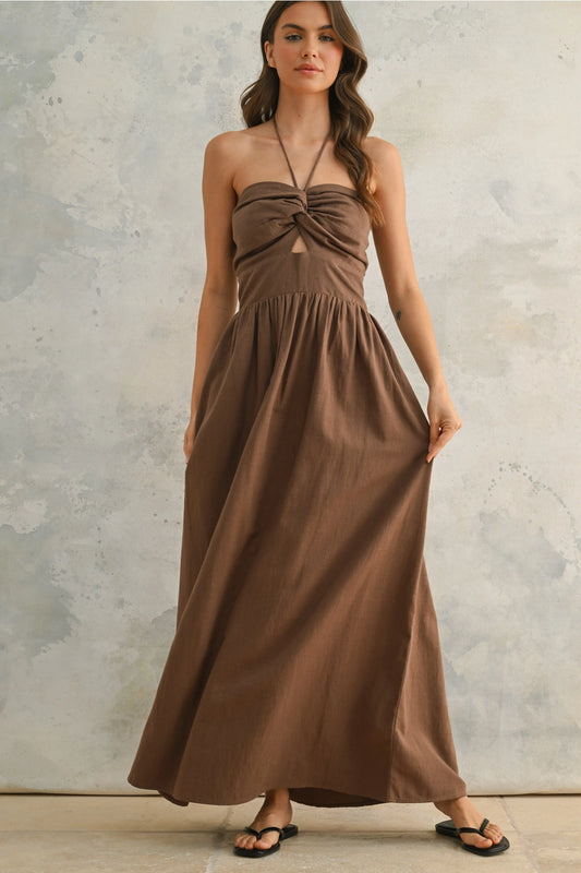 Mocha beach dress