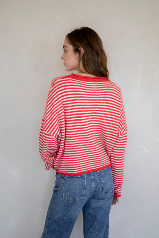 Striped Piper Cardigan