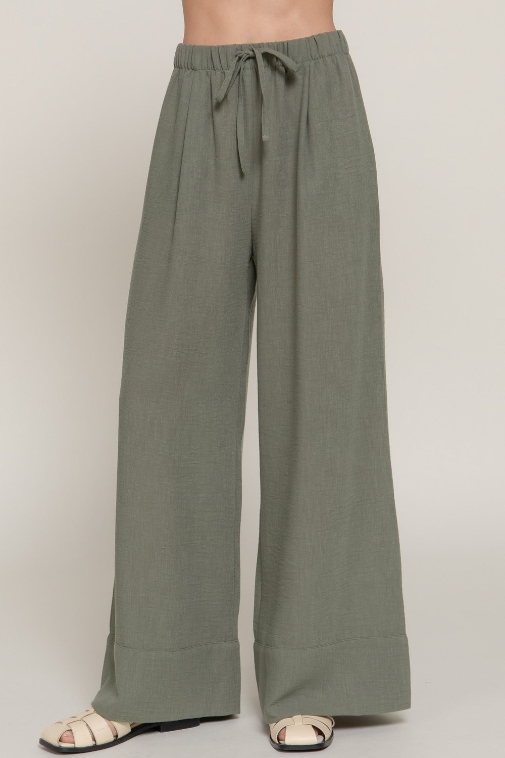 Linen Palazzo Pant