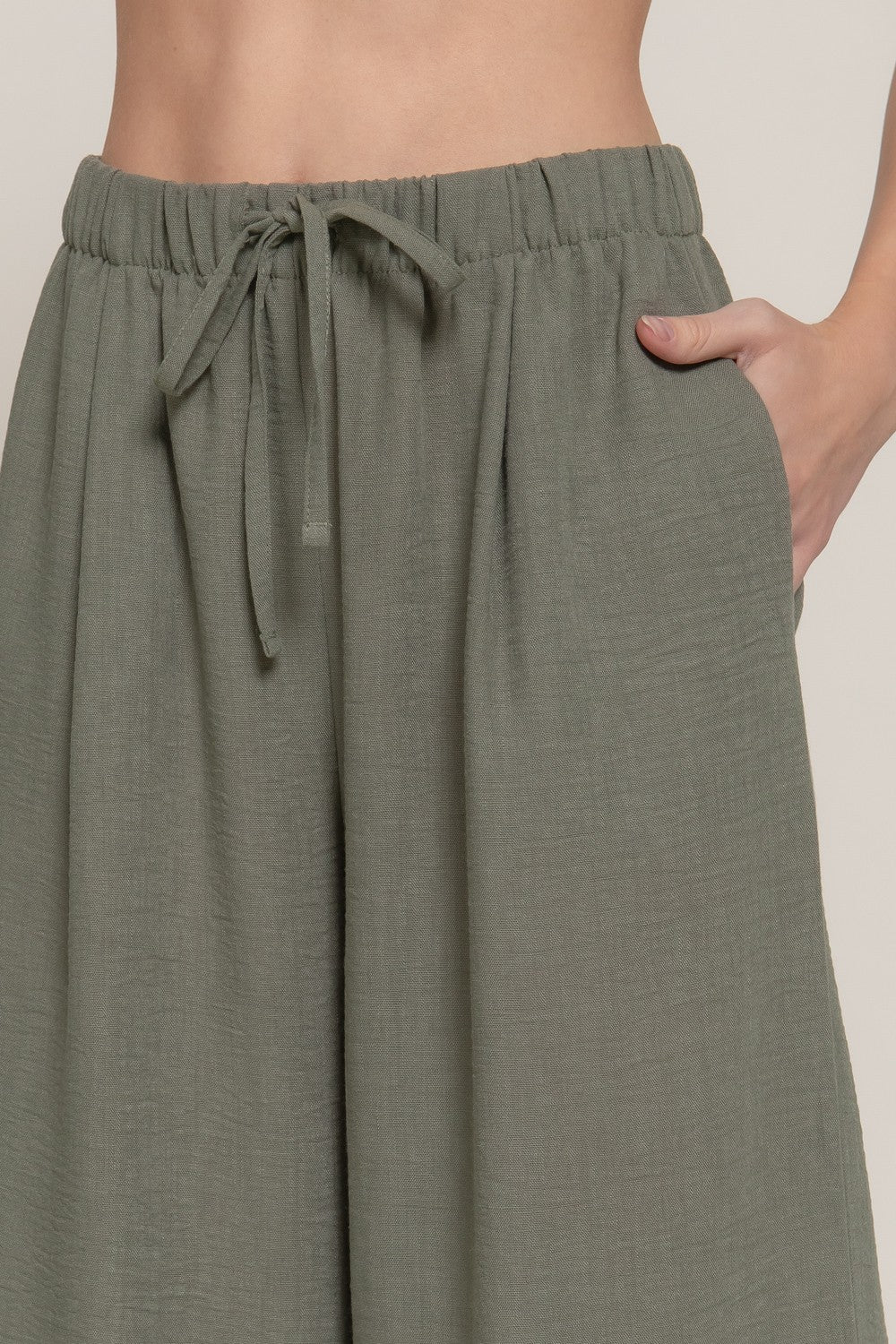 Linen Palazzo Pant